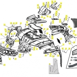 Пластиковый обвес РМ 650-2