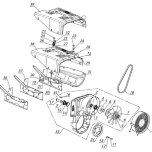 Система охлаждения РМЗ-500,550,551,система смазки двигателя РМЗ-551