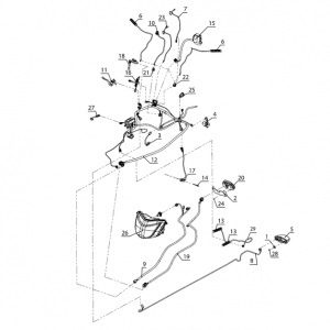 Электрооборудование, осветительные и сигнальные приборы, система зажигания Тайга Patrul 800 SWT