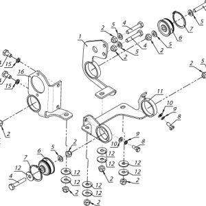 Крепление двигателя РМЗ-551i