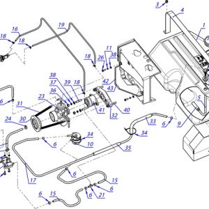 Система питания с карбюратором К65Ж,Mikuni