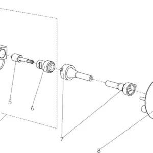 ПРИВОД СПИДОМЕТРА ДЛЯ КОРОБКИ РЕВЕРСА