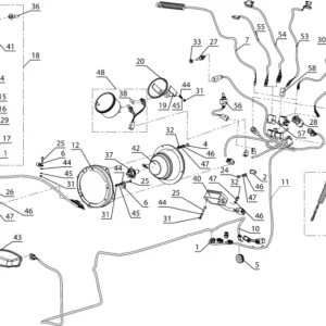 ОРГАНЫ УПРАВЛЕНИЯ, ОСВЕТИТЕЛЬНЫЕ И СИГНАЛЬНЫЕ ПРИБОРЫ БУРАН ЛИДЕР АДЕ