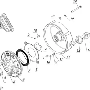 СТАРТЕР РУЧНОЙ 110500530