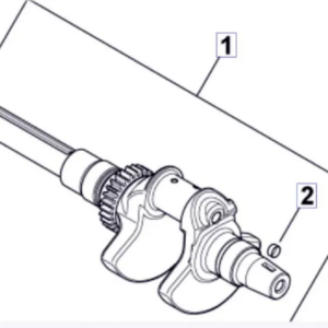 ВАЛ КОЛЕНЧАТЫЙ ДЛЯ ДВИГАТЕЛЯ KOHLER CH 740-3201
