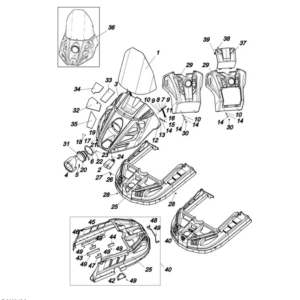 КАПОТ С ОСНОВАНИЕМ 110701020