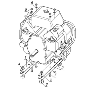 КРЕПЛЕНИЕ ДВИГАТЕЛЯ KOHLER