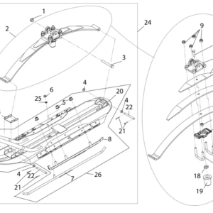 ЛЫЖА С РЕССОРОЙ 110302520