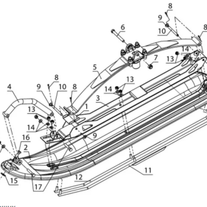 ЛЫЖА С РЕССОРОЙ КОМБИНИРОВАННАЯ