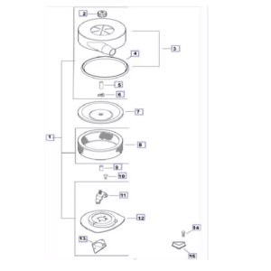 СИСТЕМА ВПУСКА ДВИГАТЕЛЯ KOHLER CH 740-3201